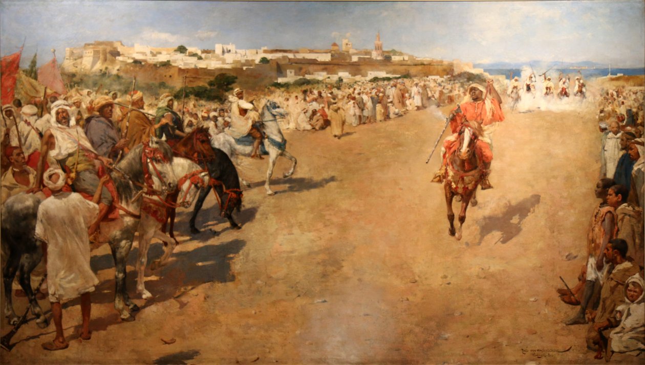 Fantaisie arabe - Théo van Rysselberghe