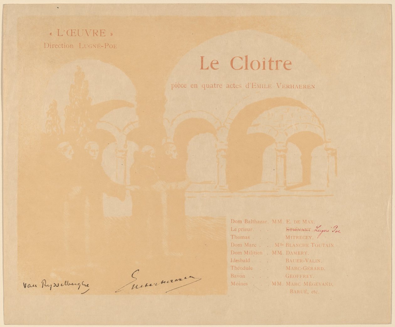 Le Cloître - Théo van Rysselberghe