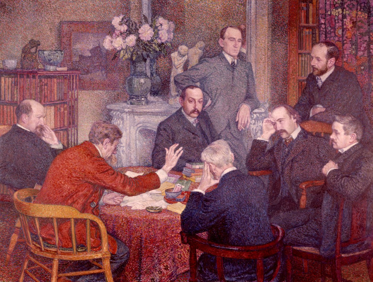 La conférence, 1903 - Théo van Rysselberghe