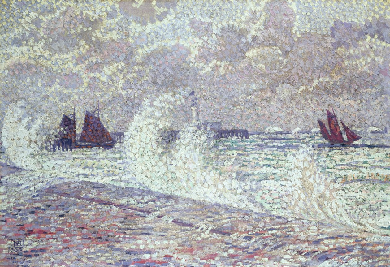 La mer pendant l