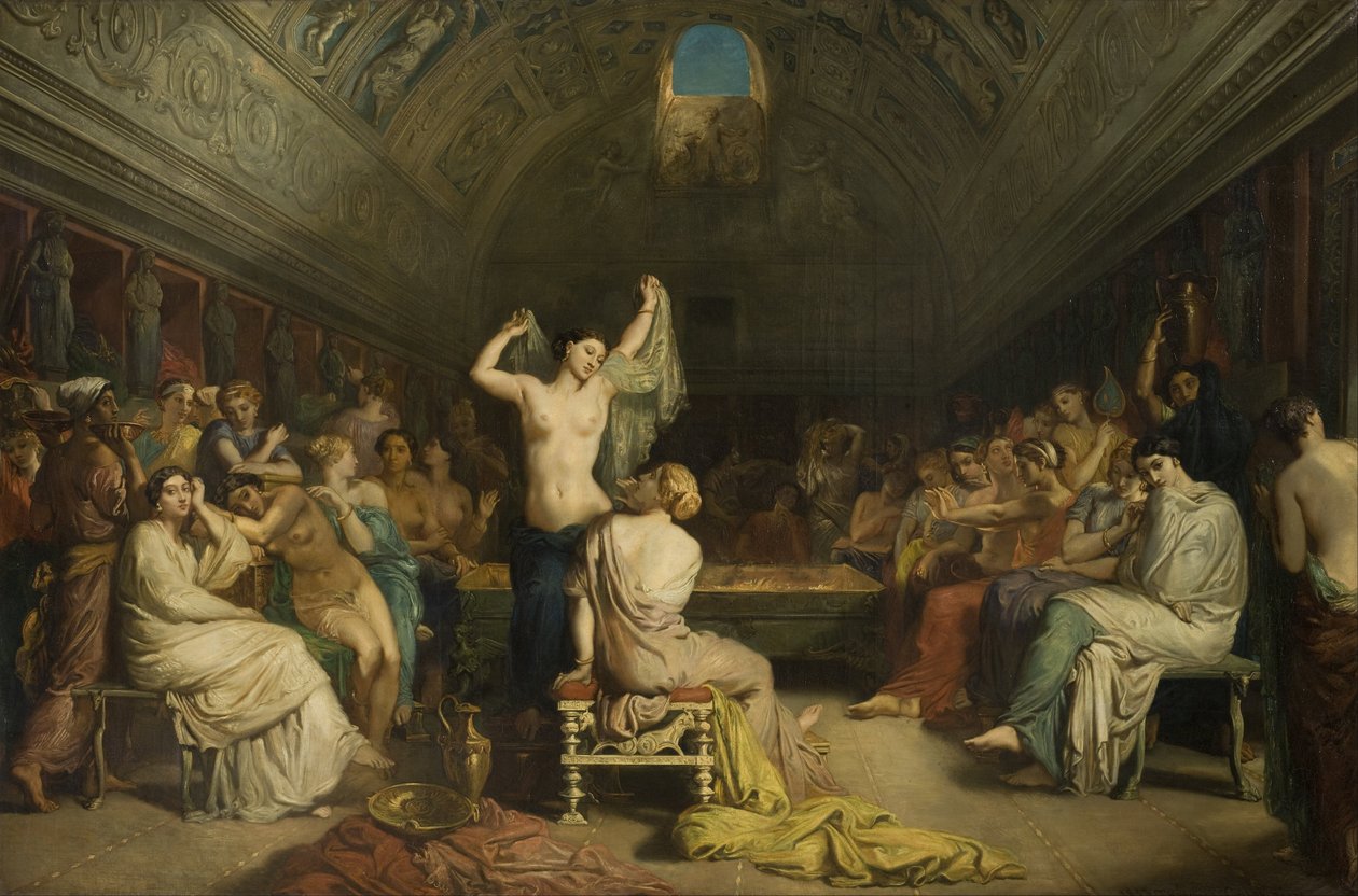 Tepidarium - Théodore Chassériau