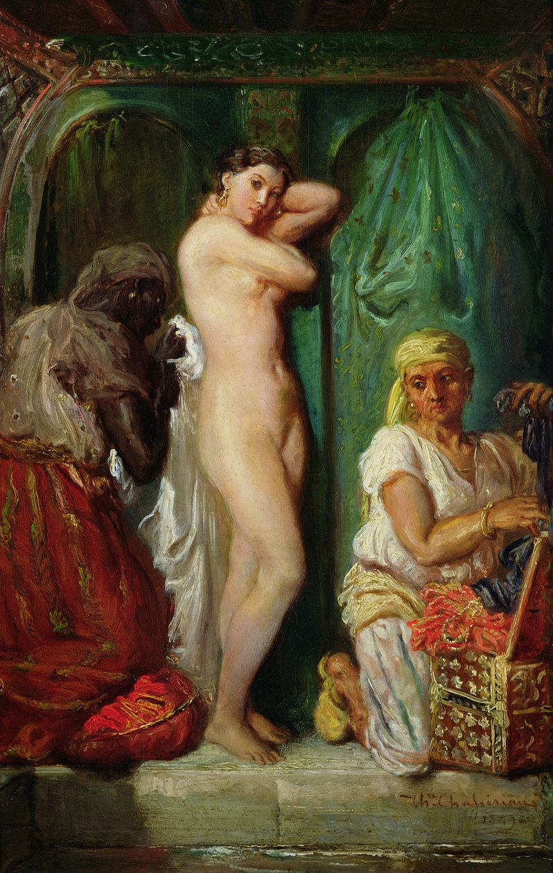 Le bain dans le harem, 1849 - Théodore Chassériau