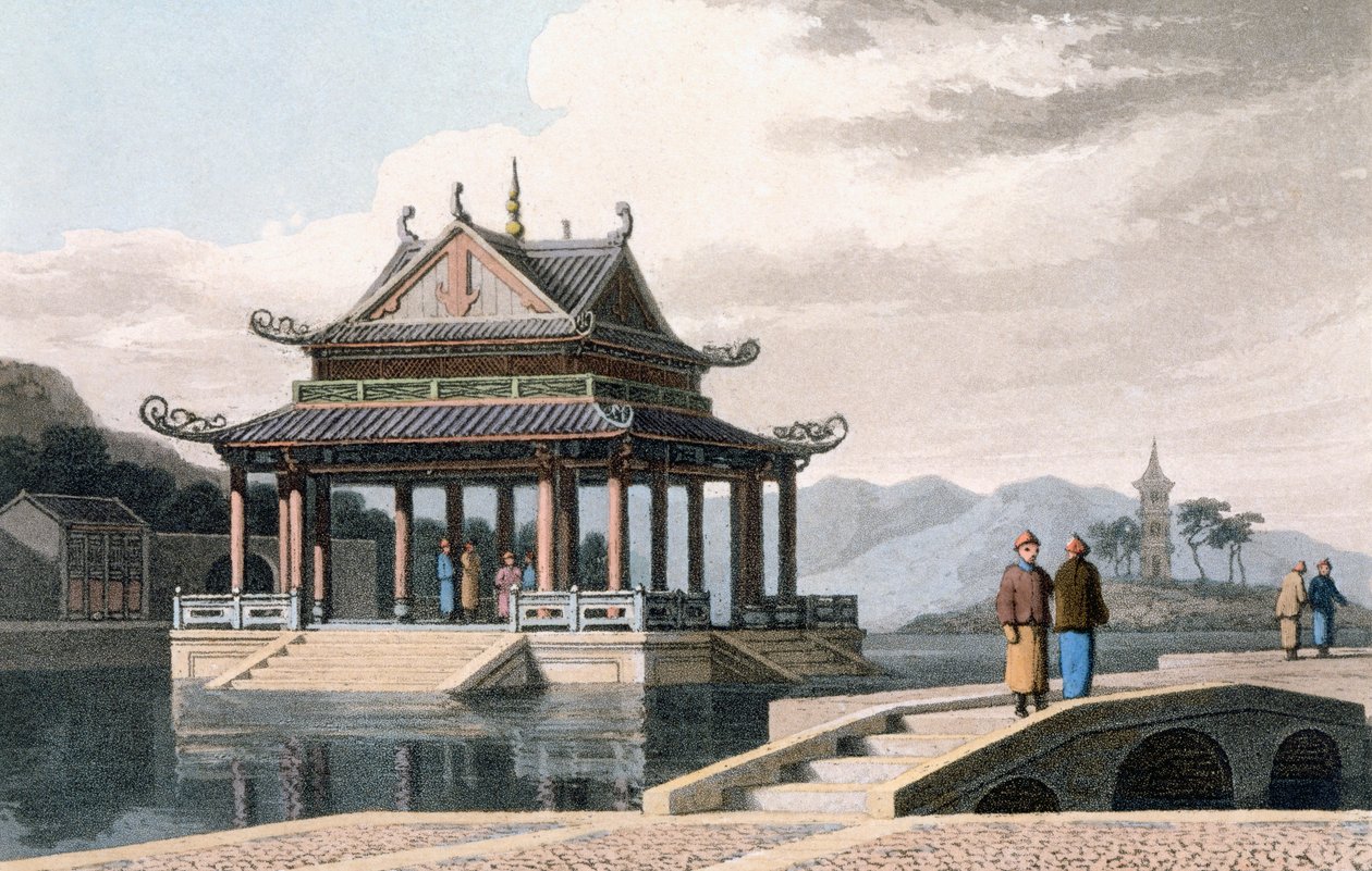 Pavillon chinois - Thomas und William Daniell