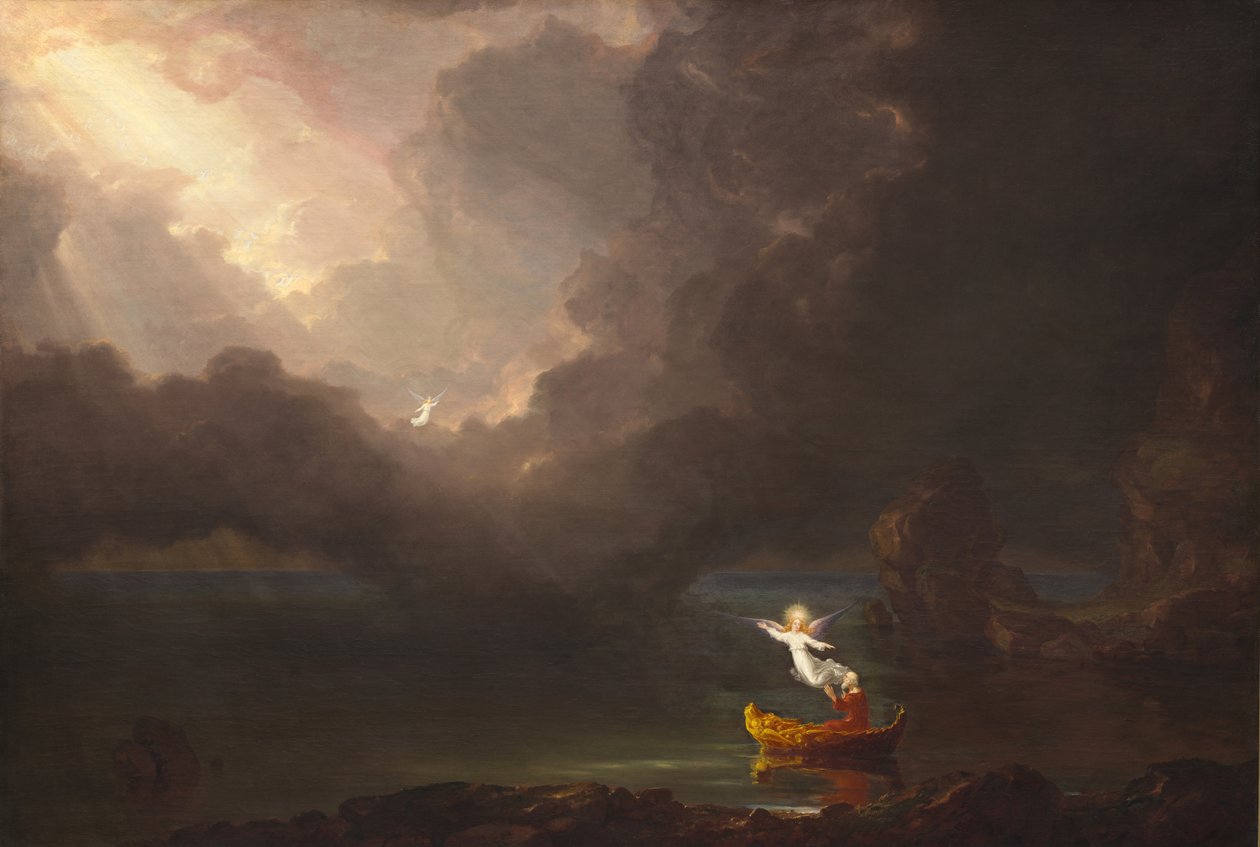 Le Voyage de la vie : Vieillesse, 1842 - Thomas Cole