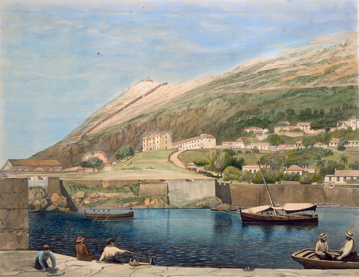 Caserne sud depuis Rosia Bay, de 