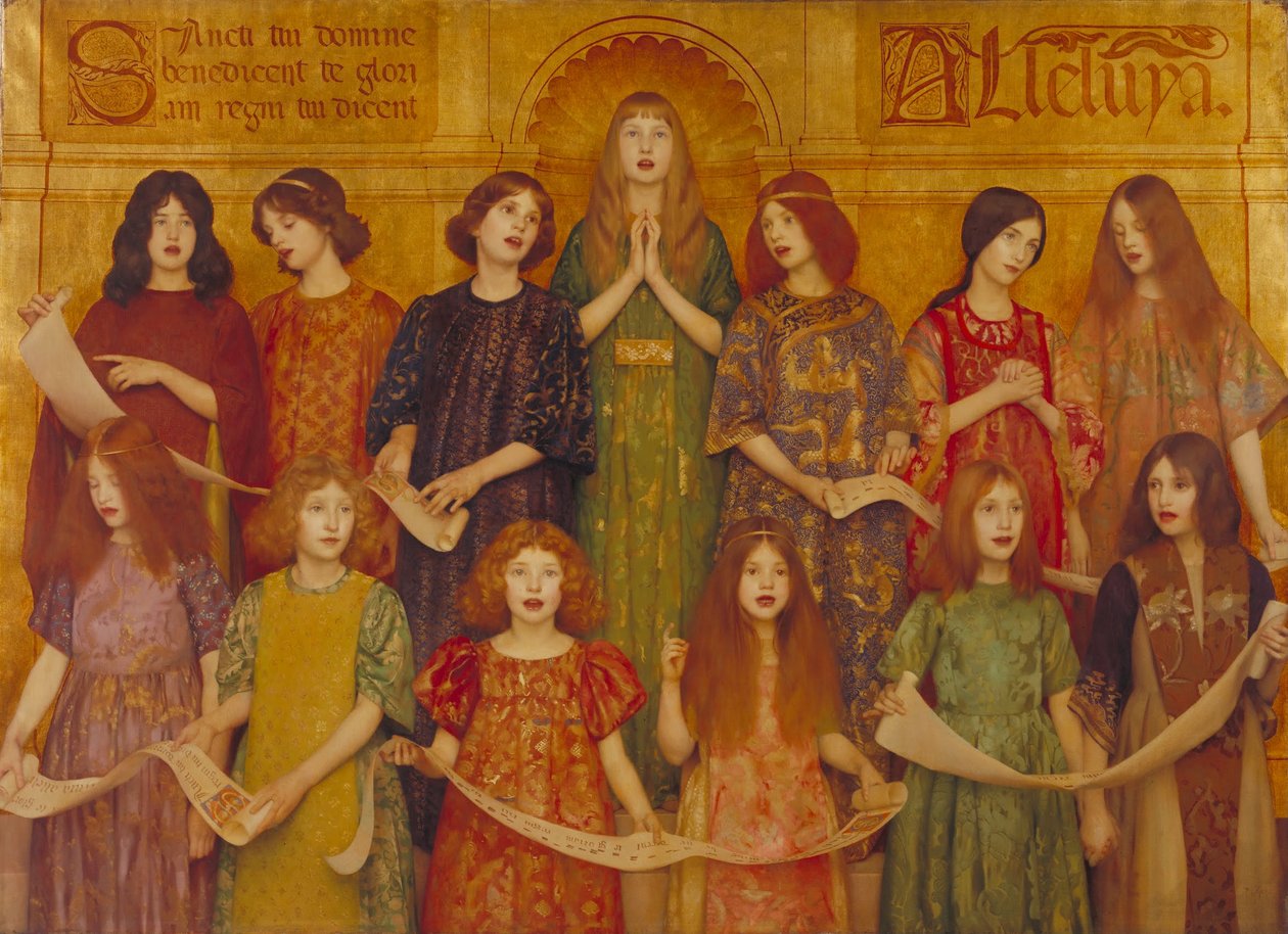 Alléluia - Thomas Cooper Gotch