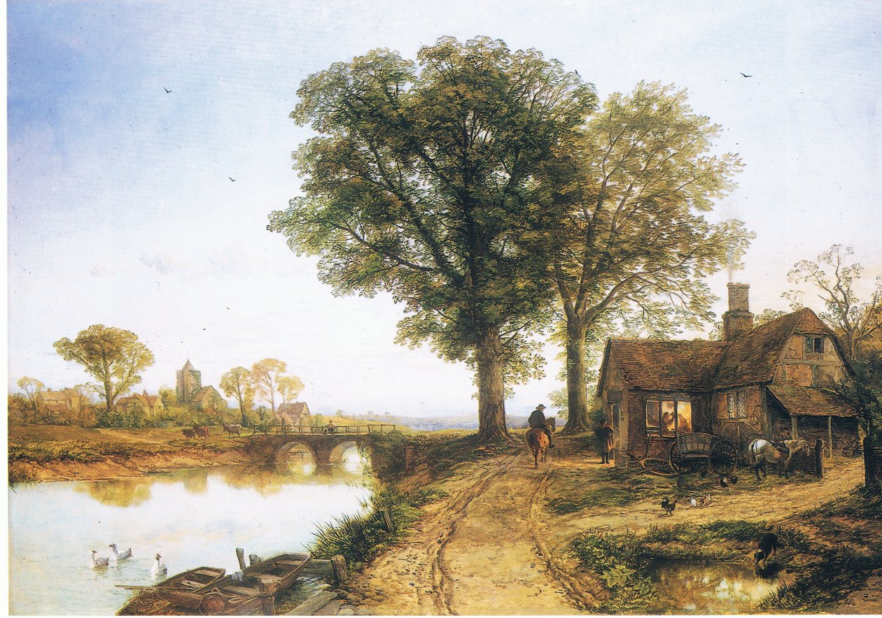 La forge du village - Thomas Creswick