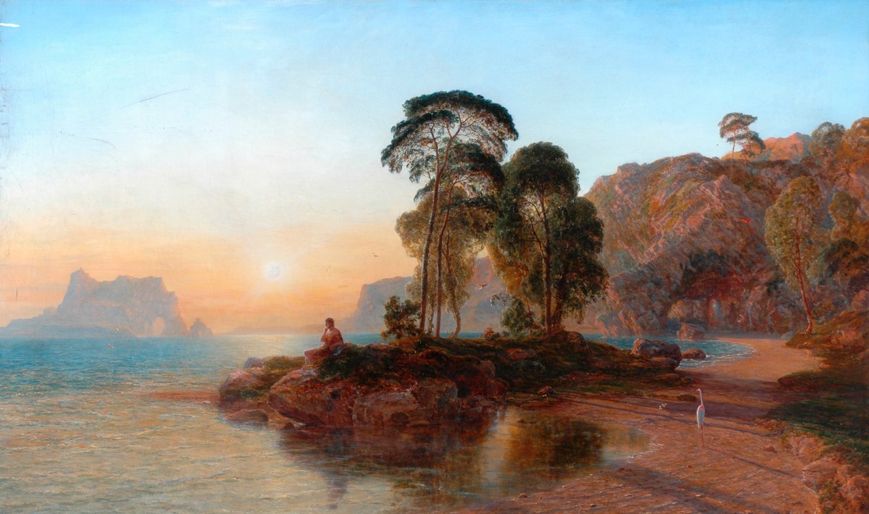 Scène aquatique, 1858 - Thomas Danby