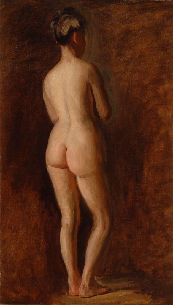 Femme nue debout - Thomas Eakins