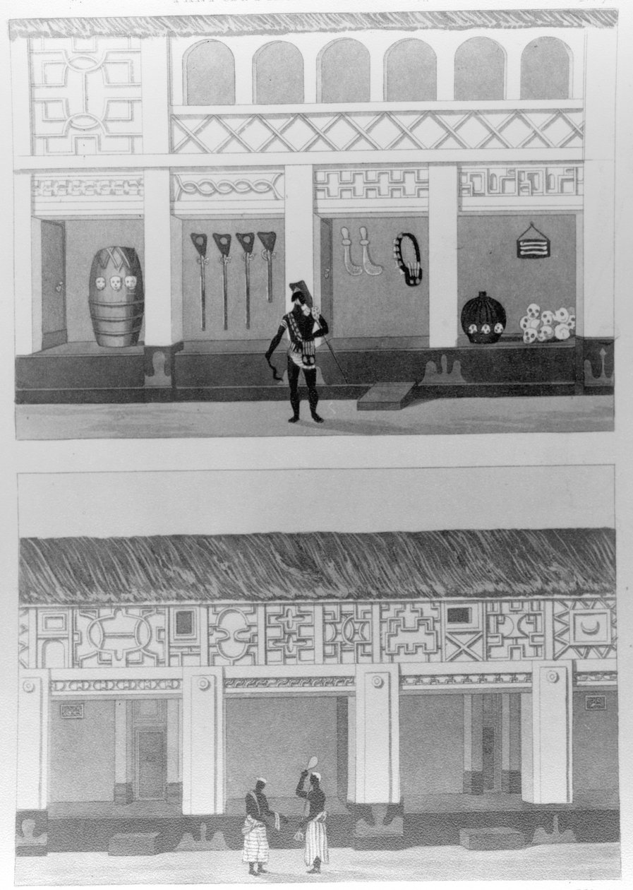 Partie de la Piazza dans le Palais, 1817 - Thomas Edward Bowditch