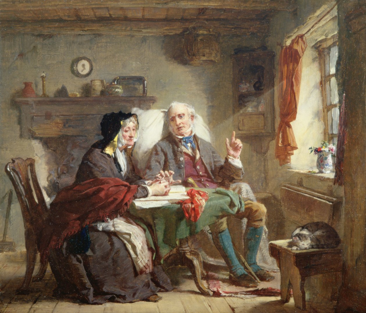 Temps difficiles - Thomas Faed