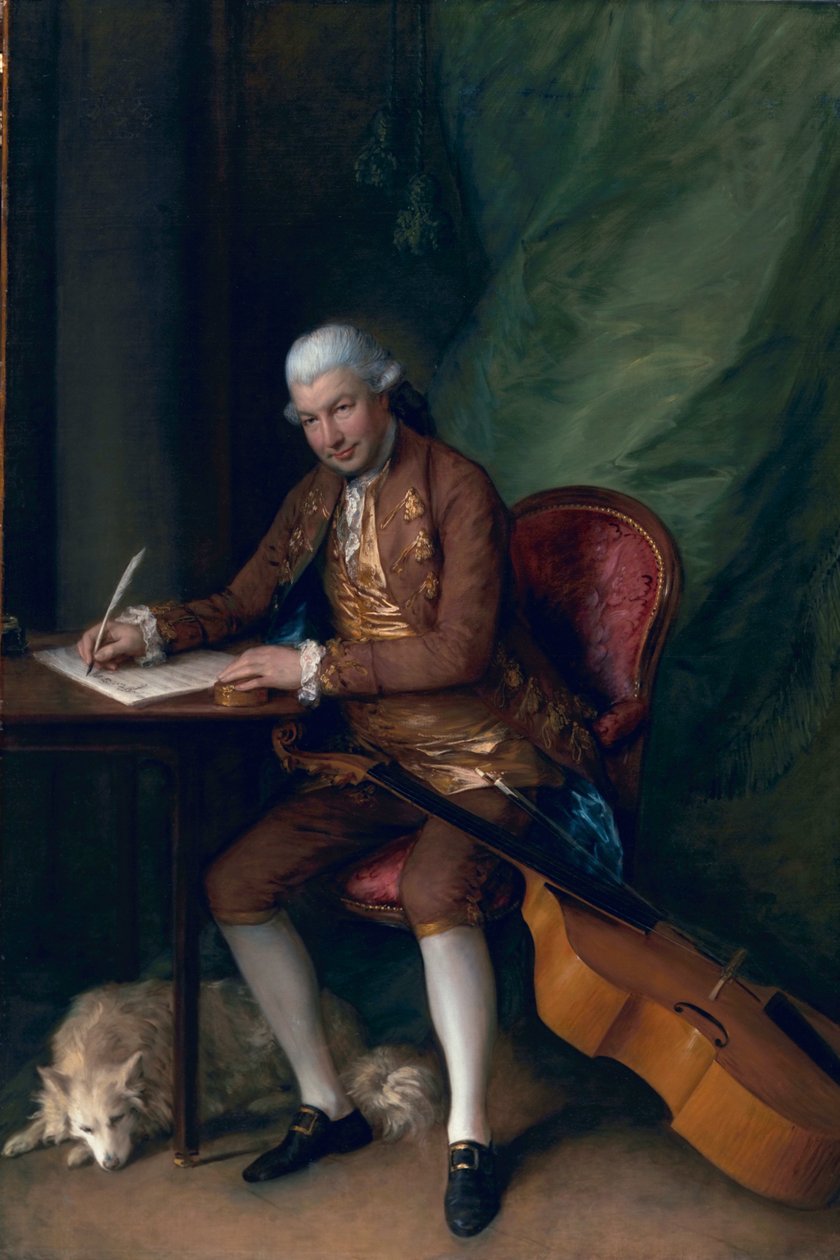 Carl Friedrich Abel, c.1777 - Thomas Gainsborough