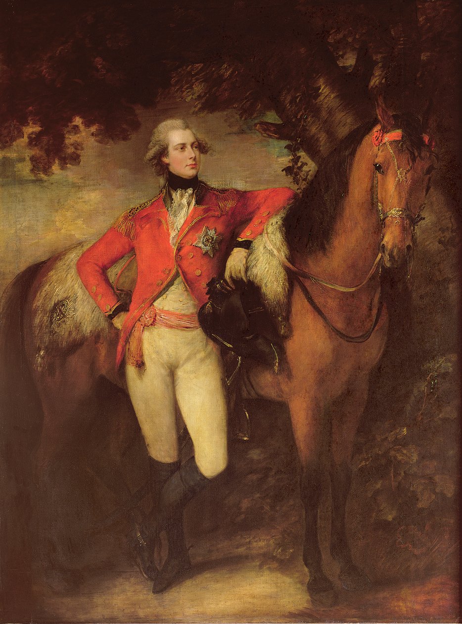 George IV, en tant que prince de Galles, 1782 - Thomas Gainsborough