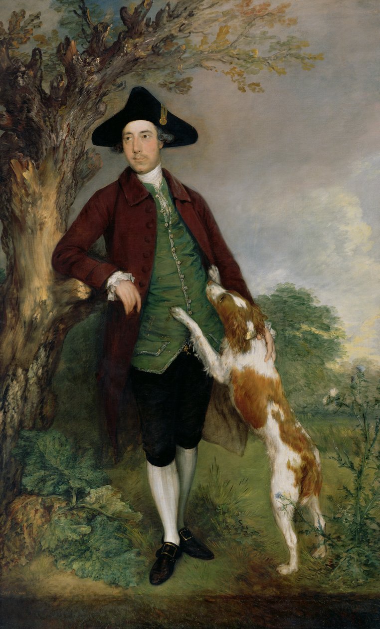 Portrait de George Venables Vernon, 2ème Lord Vernon, 1767 - Thomas Gainsborough