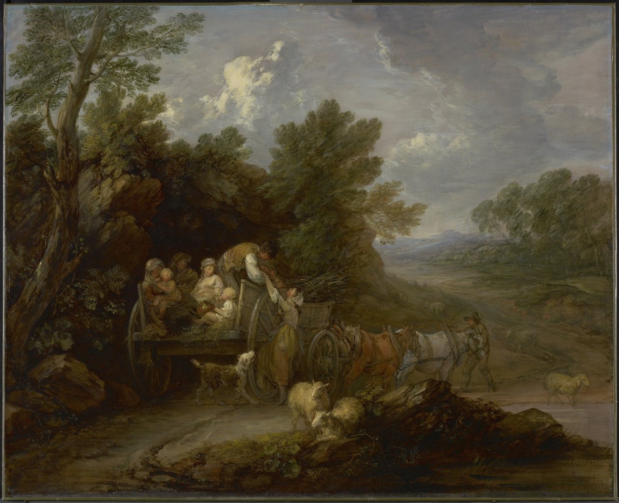 Le chariot de la moisson, 1784-85 - Thomas Gainsborough