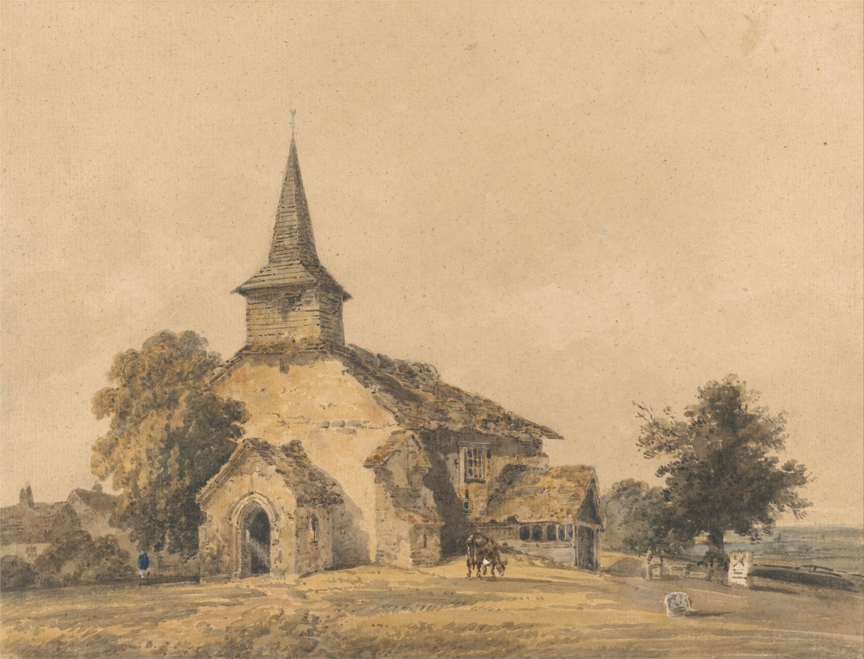 Chapelle Église, Surrey - Thomas Girtin