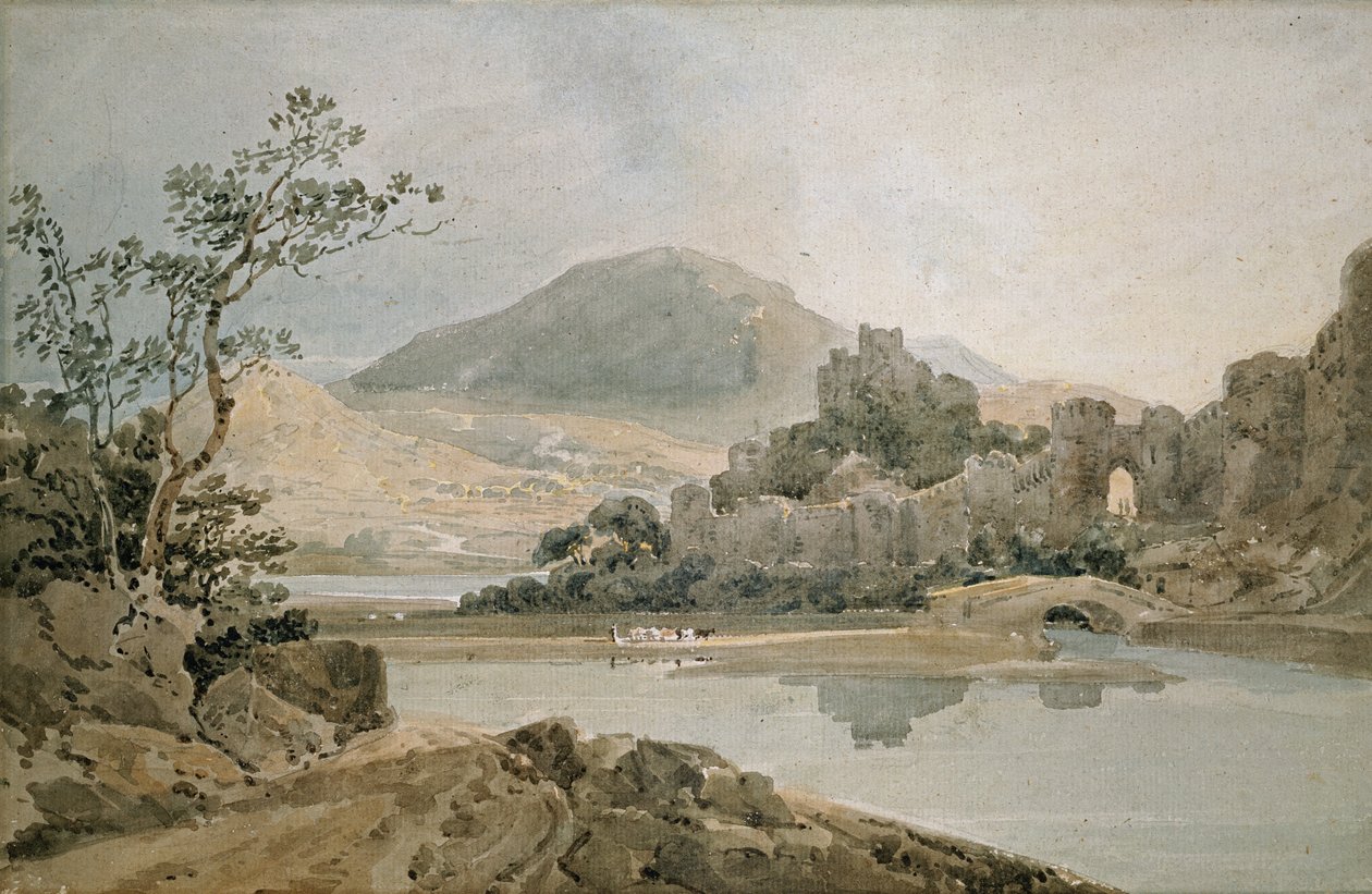 Château de Conway, nord du Pays de Galles - Thomas Girtin