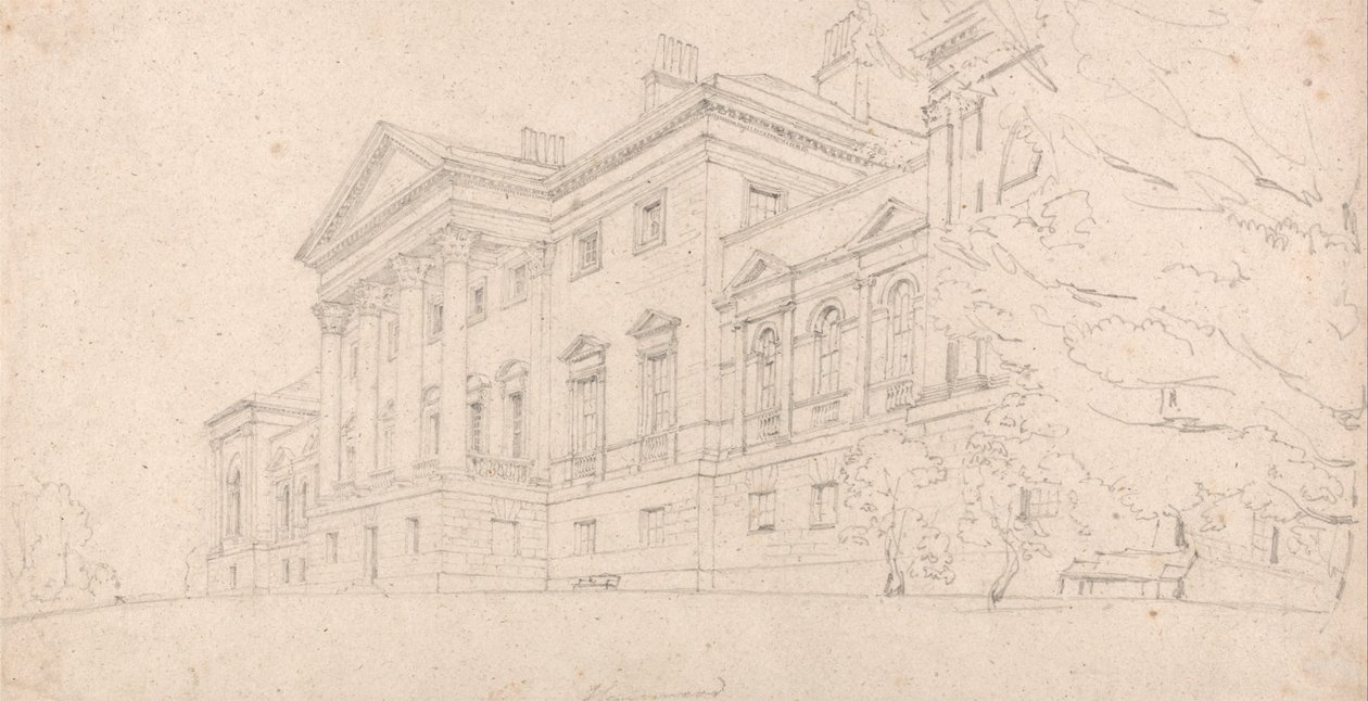 Harewood House, Yorkshire - Thomas Girtin