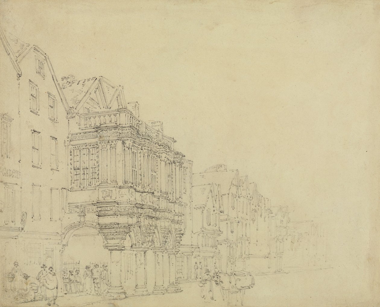 La Guilde, Exeter, c.1797 - Thomas Girtin