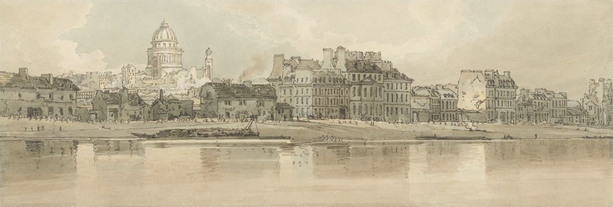 Vue du Panthéon prise de l
