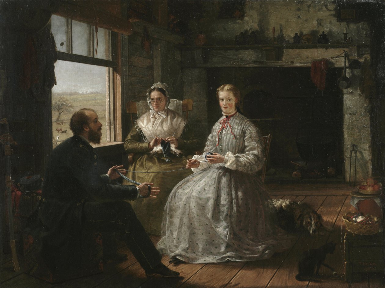 La garde nationale, 1863 - Thomas Hicks