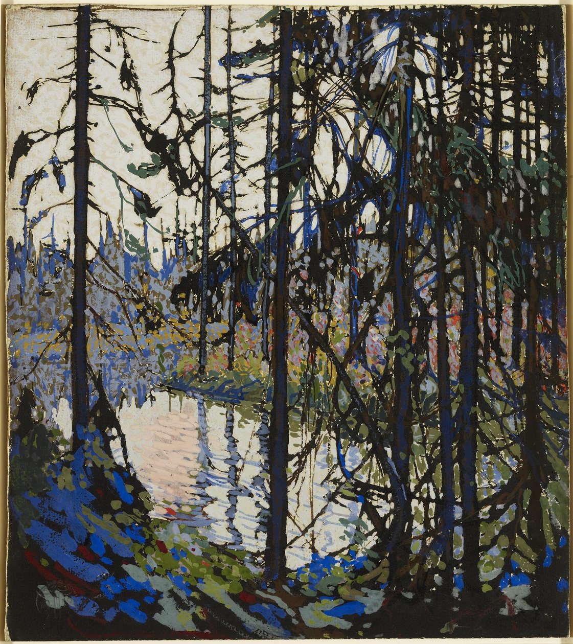 Étude pour Rivière du Nord, 1914-15 - Tom Thomson