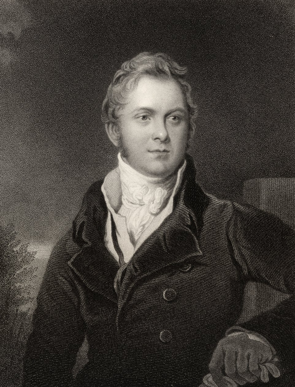 Frederick John Robinson, 1er comte de Ripon, gravé par J. Jenkins, de 