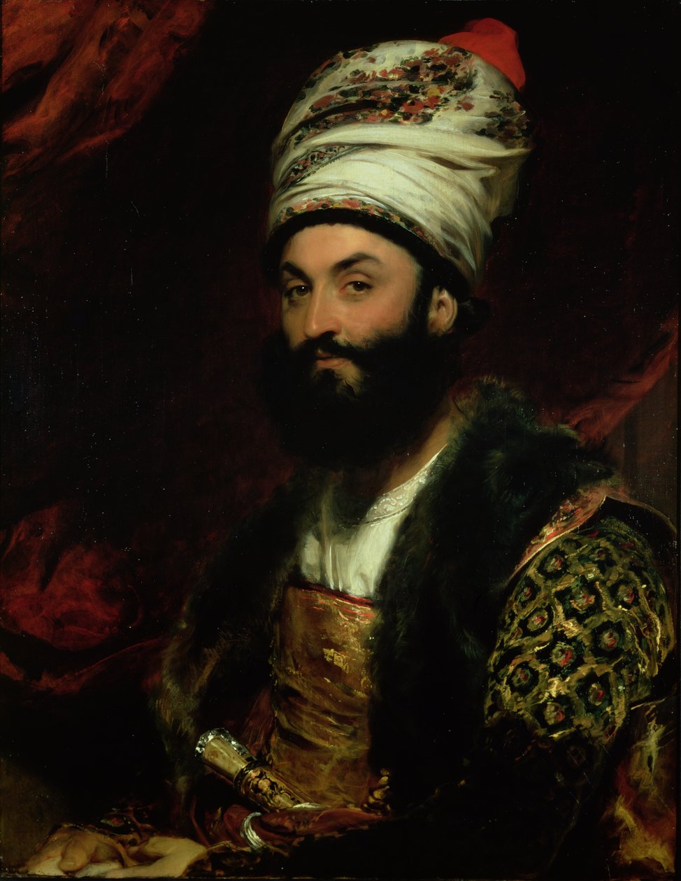 Portrait de Mirza Abul Hassan Khan, 1810 - Thomas Lawrence