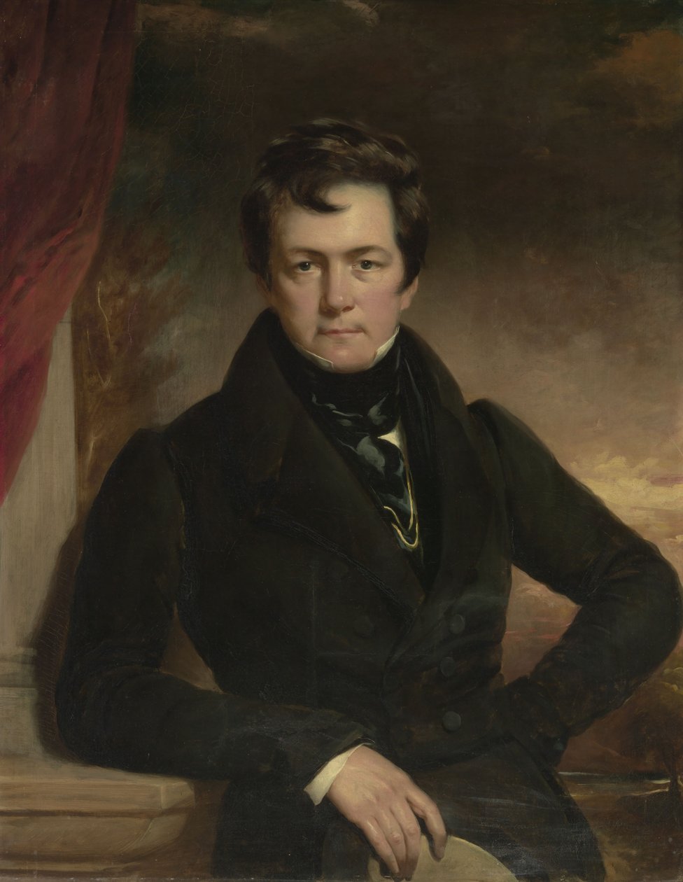 Portrait de Charles Frederick Schlaberg, Londres, 1827 - Thomas Phillips