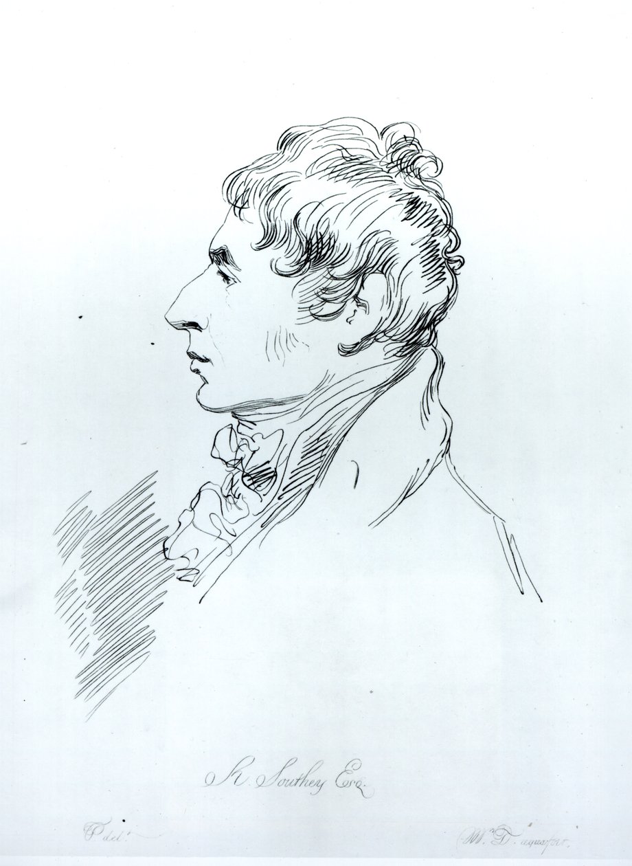 Portrait de Robert Southey (1774-1843) - Thomas Phillips