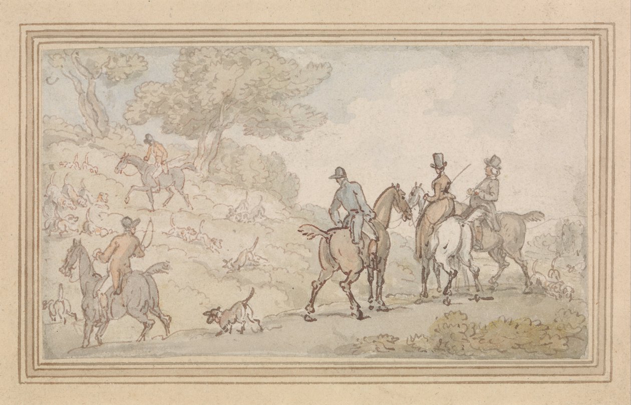 Couverture de dessin - Thomas Rowlandson