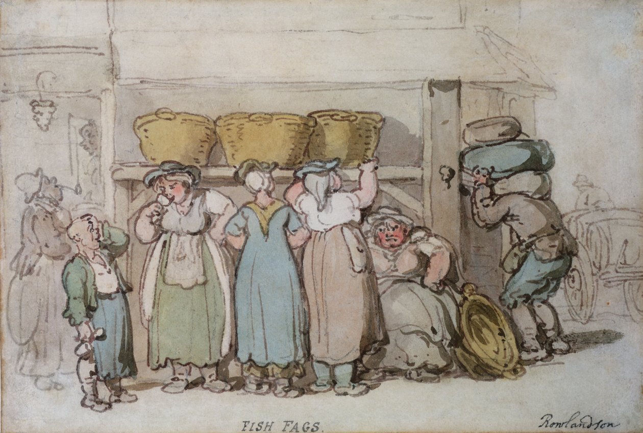 Poissonnières - Thomas Rowlandson