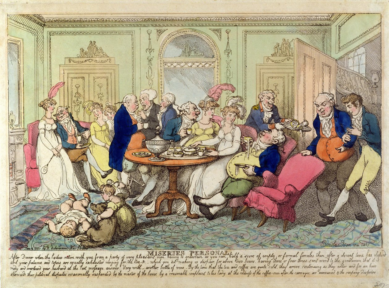 Misères personnelles - Thomas Rowlandson