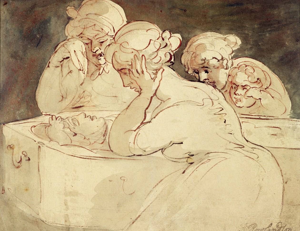 Les pleureurs, 1815 - Thomas Rowlandson