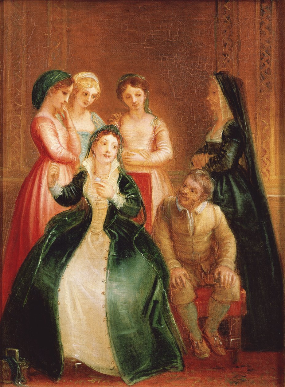 Sancho Panza et la Duchesse, fin du XVIIIe ou début du XIXe siècle - Thomas Stothard