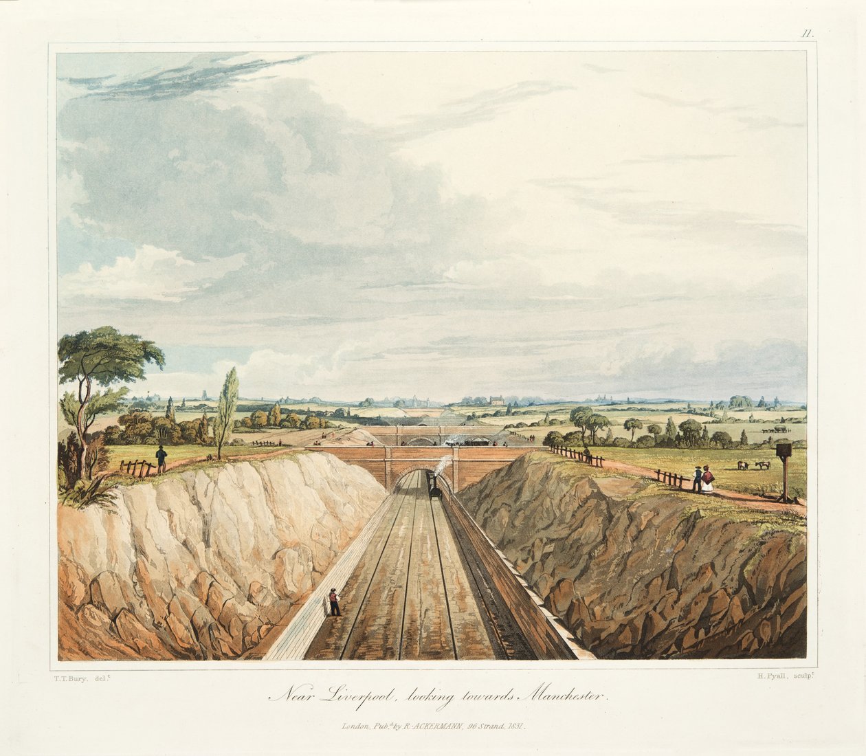Près de Liverpool, en direction de Manchester - Thomas Talbot Bury