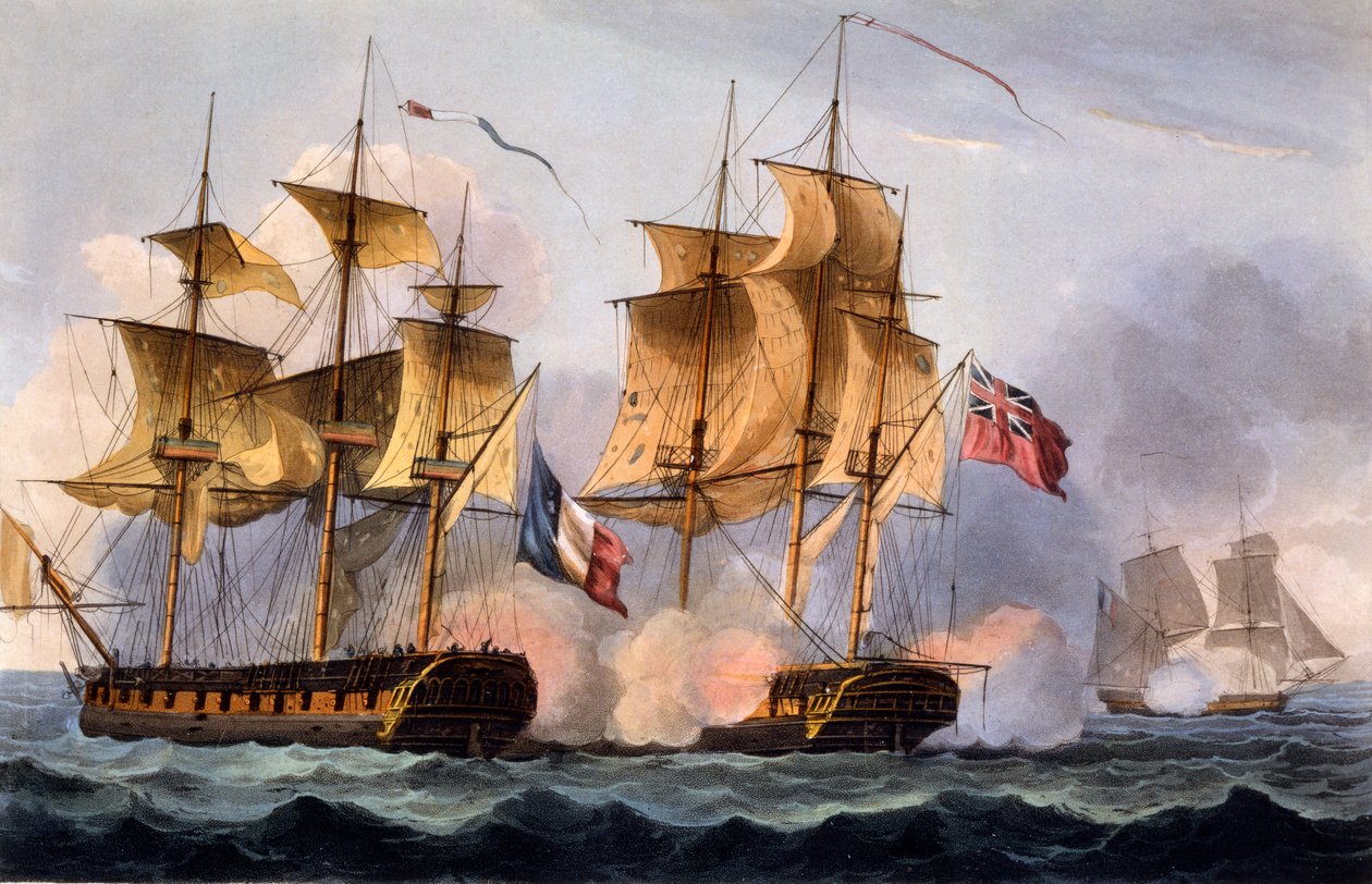 Capture de Le Desius, gravure réalisée par Thomas Sutherland, de 