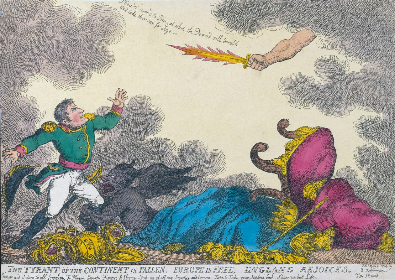 Caricature célébrant l