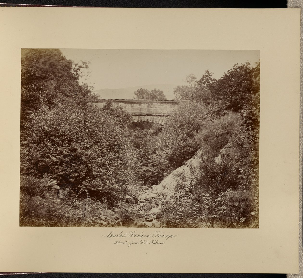 Pont aqueduc à Blairgar - Thomas Annan