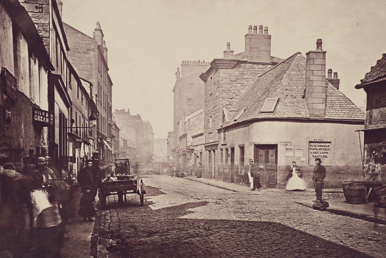 Main Street, Gorbals, en regardant vers le nord. - Thomas Annan