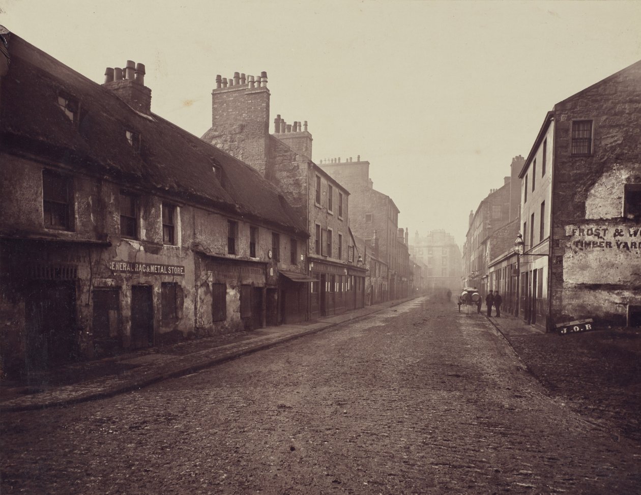 Main Street, Gorbals, en regardant vers le sud. - Thomas Annan