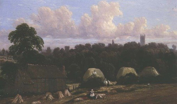 Scène de récolte - Thomas Baker