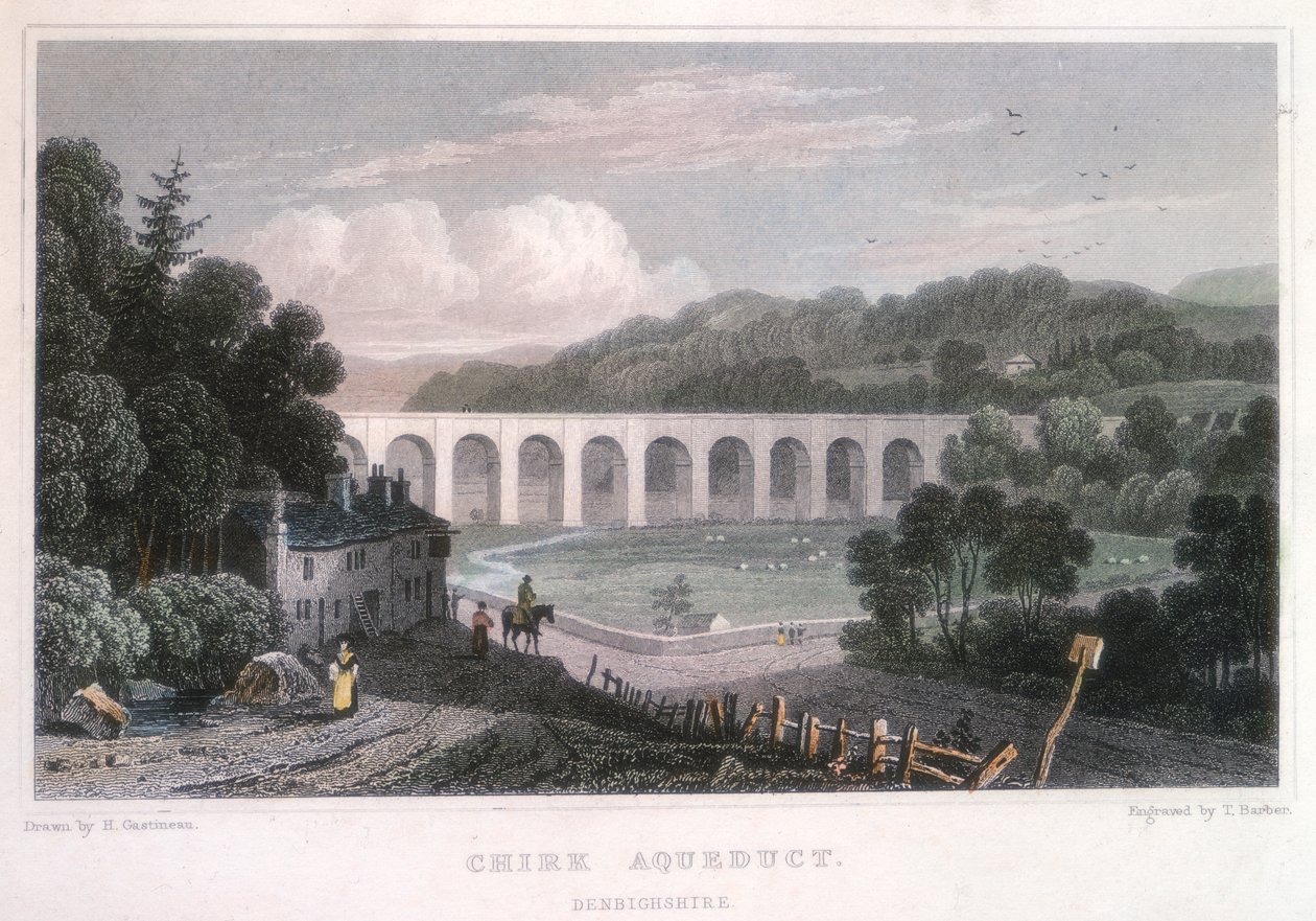 Aqueduc de Chirk sur le canal d