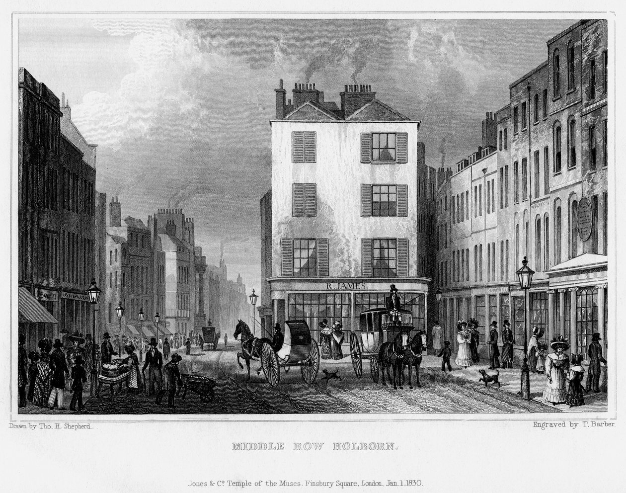 Middle Row, Holborn, Londres - Thomas Barber