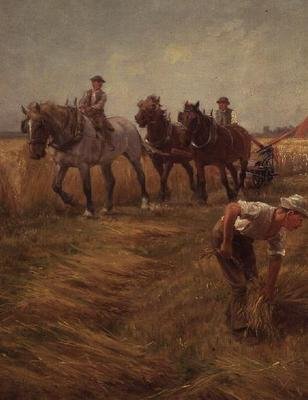 Scène de moisson - Thomas Blinks