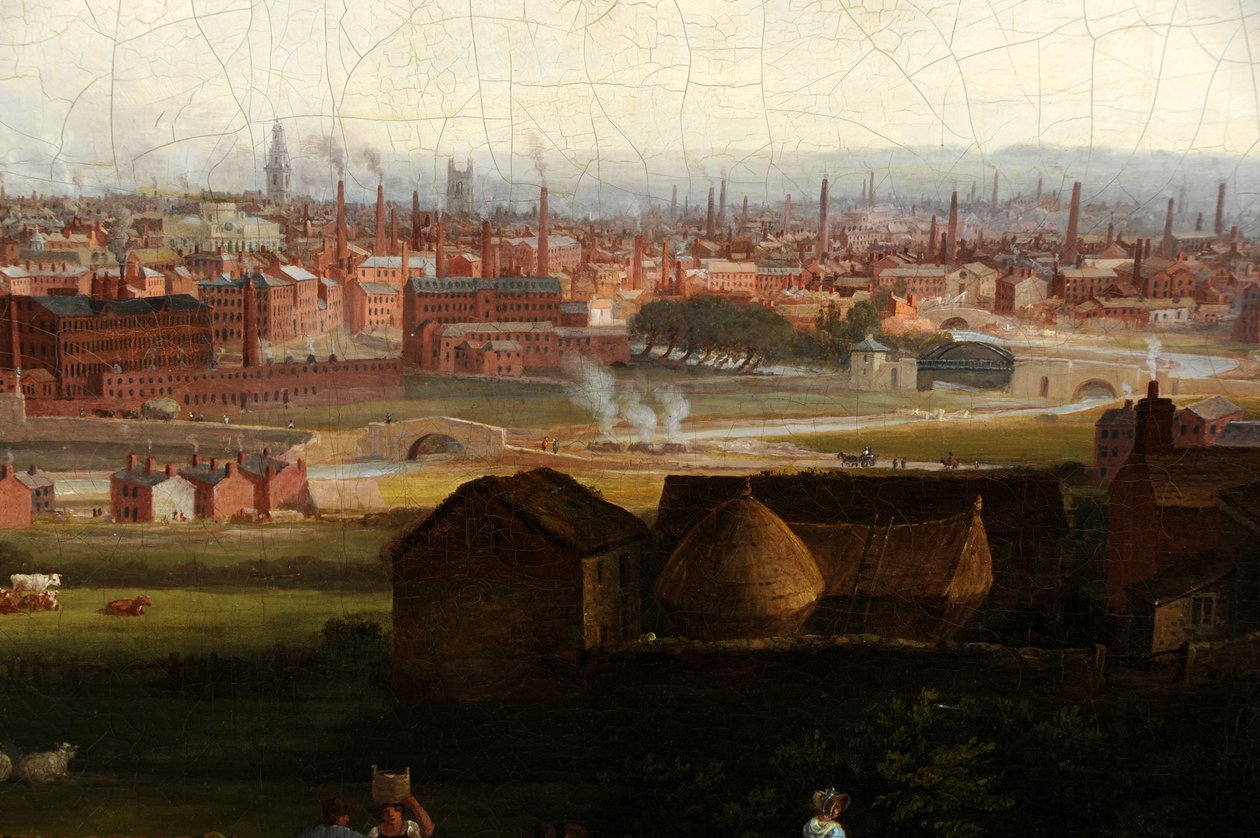 Vue de Leeds - Thomas Burras