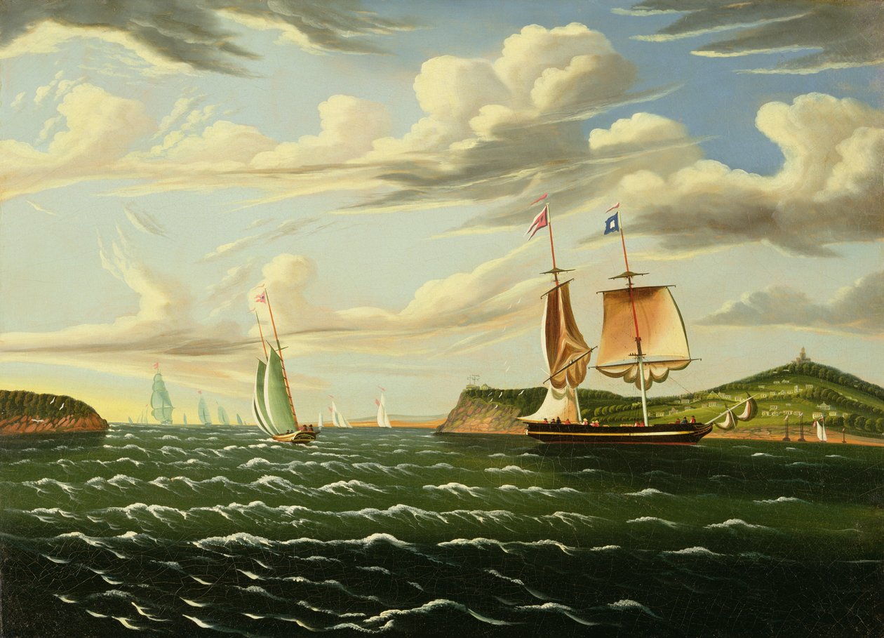 Staten Island et les Narrows - Thomas Chambers
