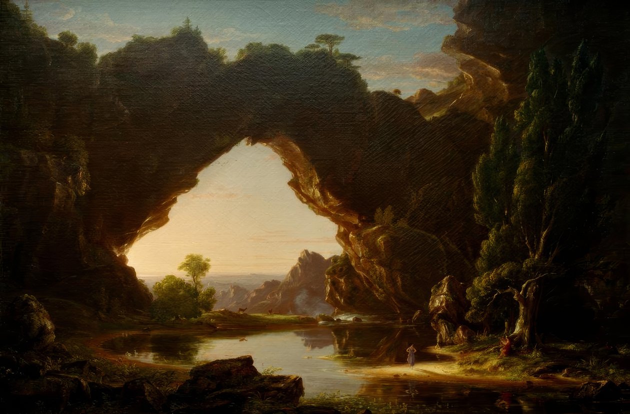 Soirée en Arcadie - Thomas Cole