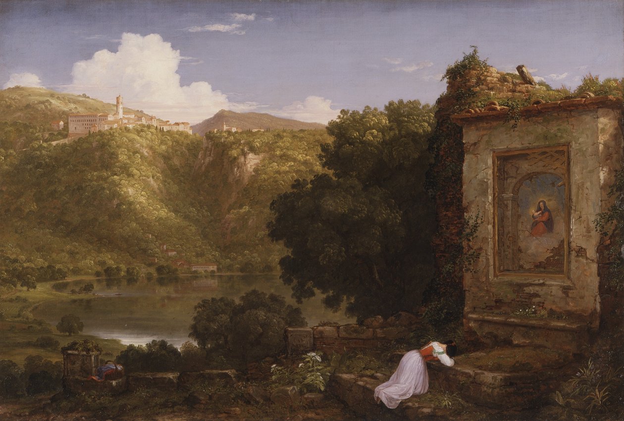 Il Penseroso, 1845 - Thomas Cole