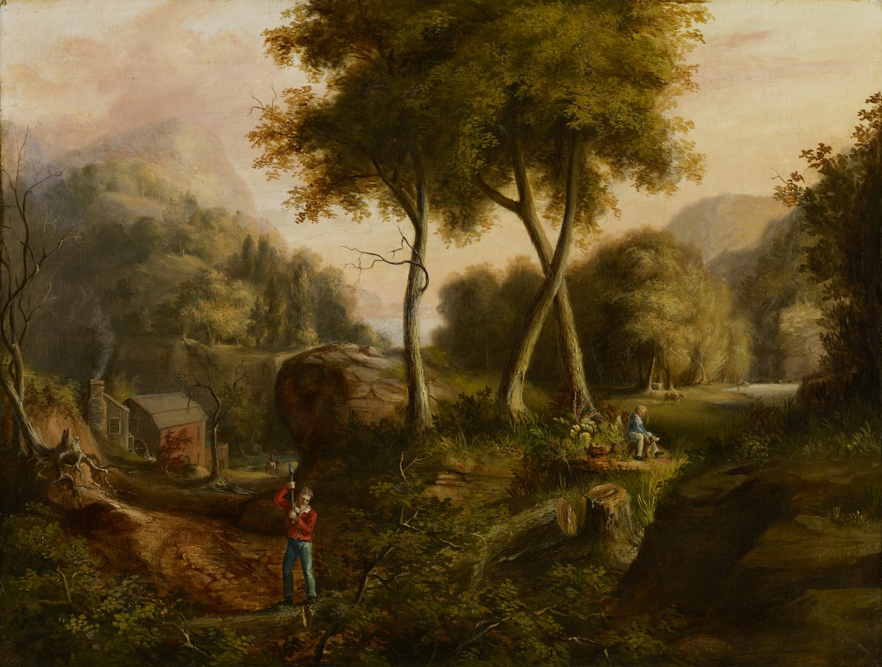 Paysage - Thomas Cole